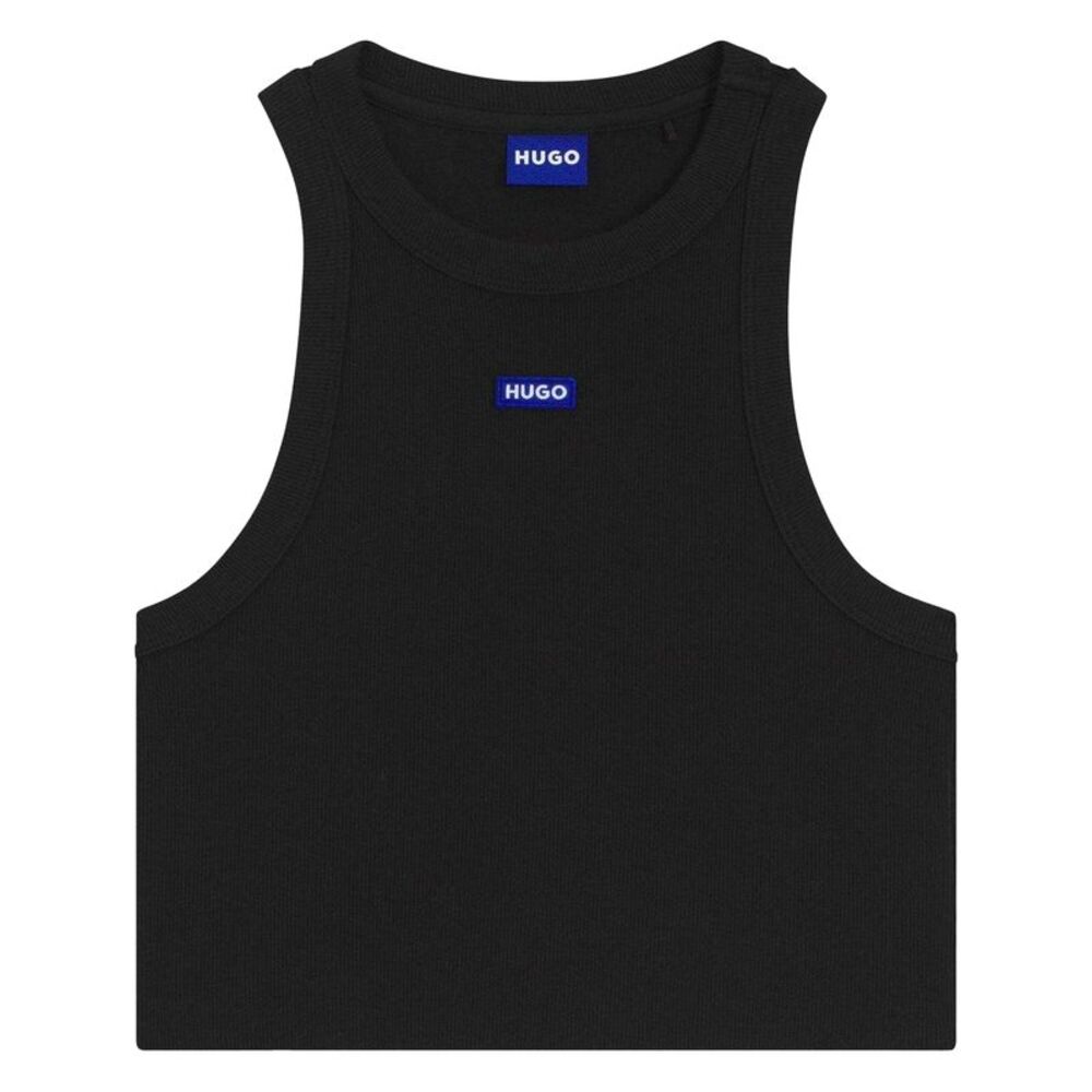 Hugo Womens/Ladies Baby Tank Top / Black